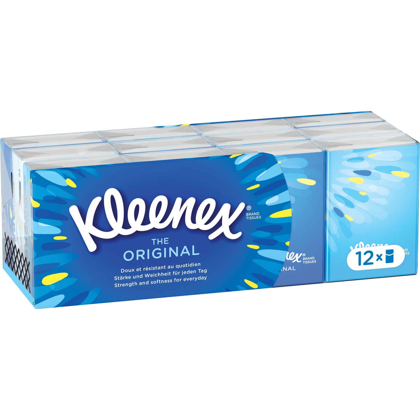Kleenex Original Mini, 12 kompaktných papierových vreckoviek do vrecka