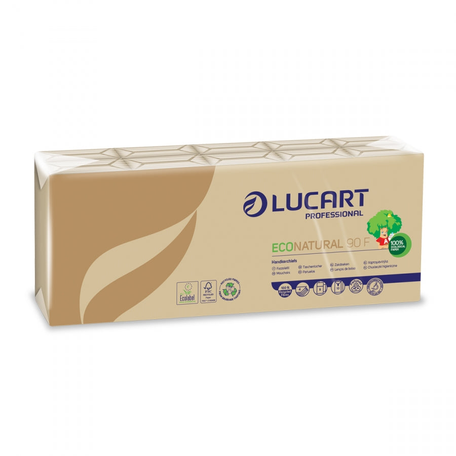 EcoNatural 843166, recyklované hygienické vreckovky na šetrné použitie