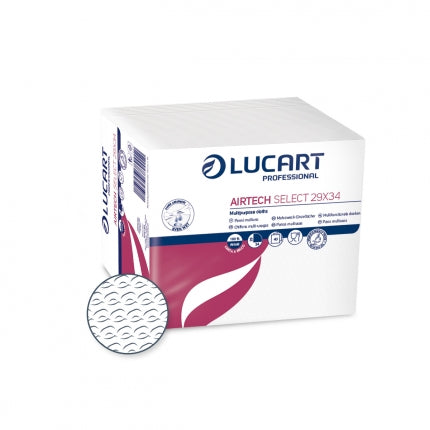 AirTech Select 853002, prírez skladaných utierok s inovatívnou vláknovou technológiou