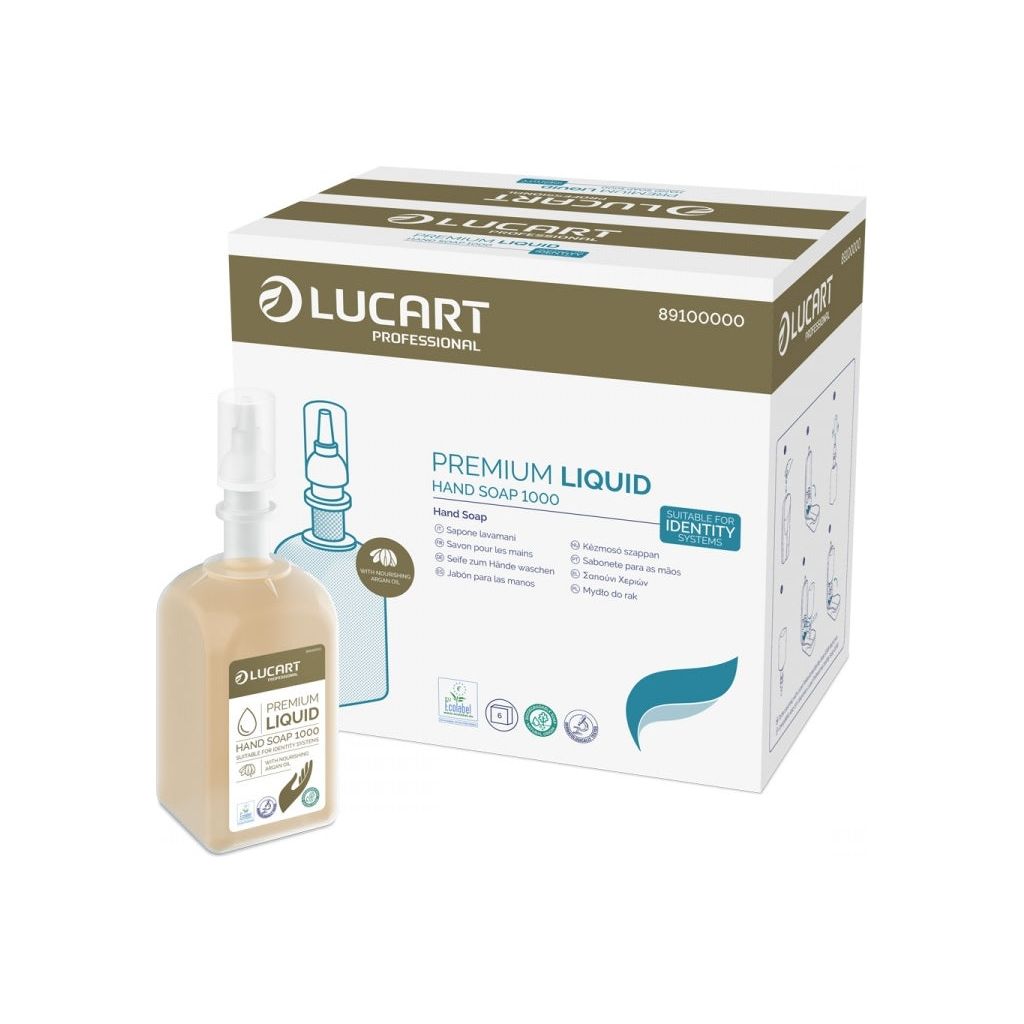 Lucart Premium 1 89100000, tekuté mydlo so šetrným pH a príjemnou vôňou