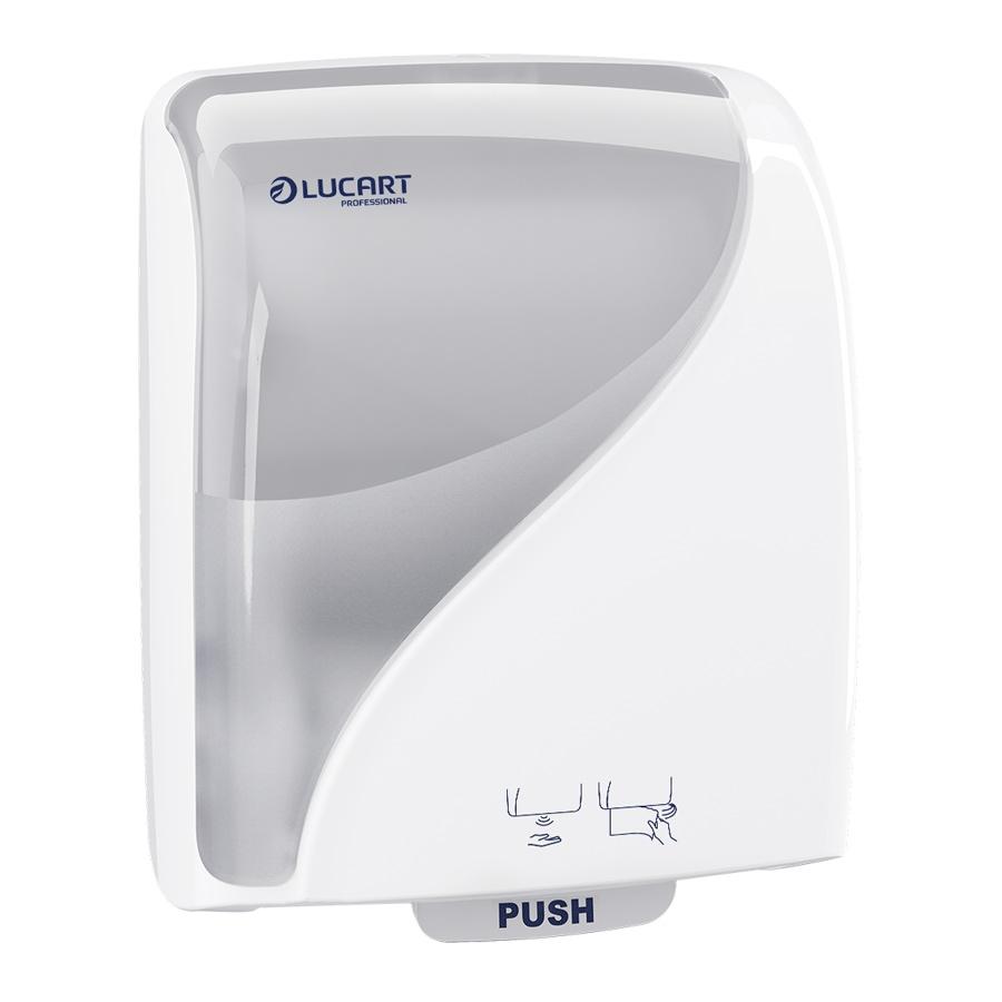 Touch Free 892988, biely zásobník na utierky s automatickým dávkovaním