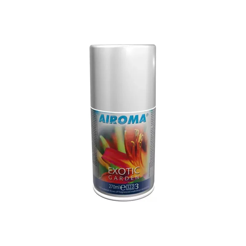 Airoma 100 ml Exotic Garden, kvetinová náplň do osviežovača na menšie priestory