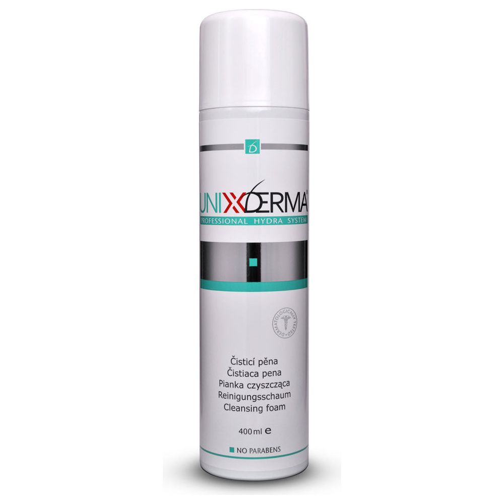Unixderma, čistiaca pena 400 ml pre jemnú starostlivosť o pokožku