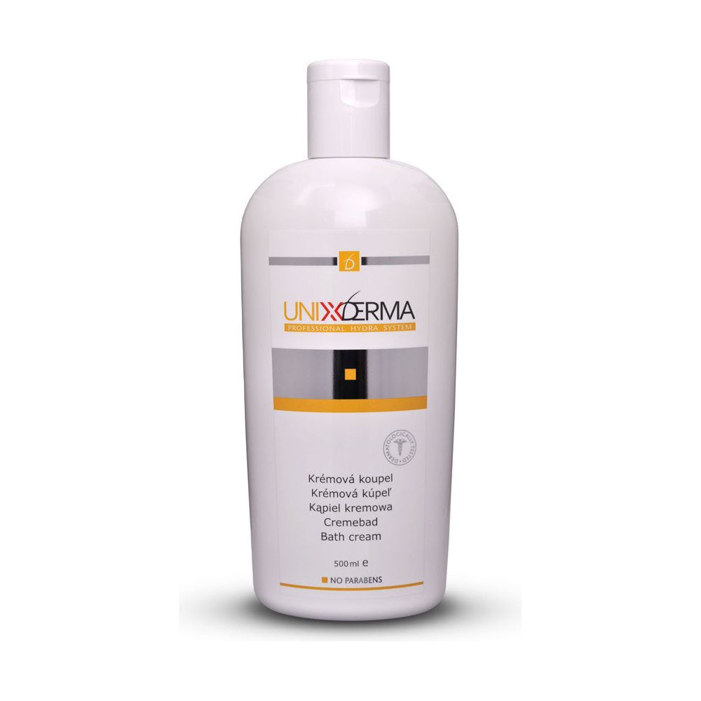 Unixderma, krémová kúpeľ 500 ml pre relaxačné a hydratačné účinky