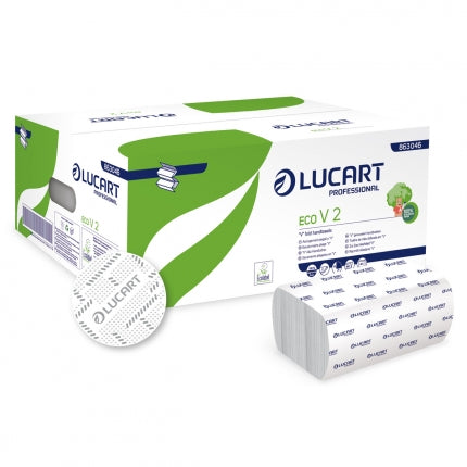 Lucart Power 863046, skladané utierky so zvýšenou savosťou pre profesionálne čistenie