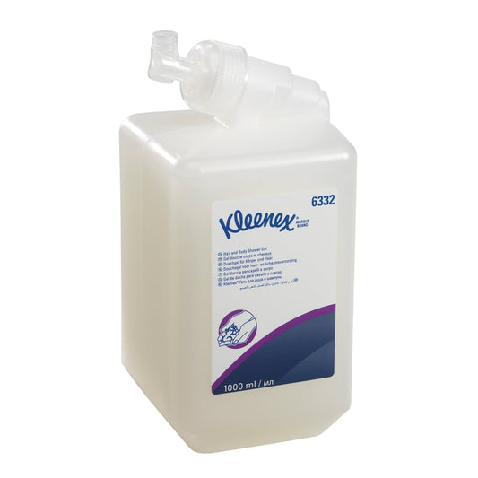 Kleenex 6332, sprchový gél 2v1 pre vlasy a telo (Hair & Body)