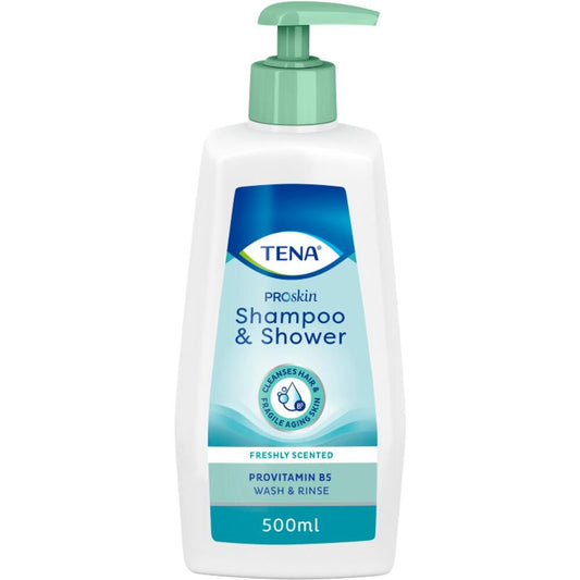 Tena, šampón a sprchový gél 500 ml na komplexnú hygienu